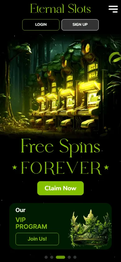 Eternal Slots Casino games on mobile